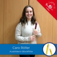 Blockflöten-Ausbilderin Caro Röller