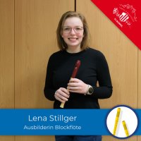 Blockflöten-Ausbilderin Lena Stillger