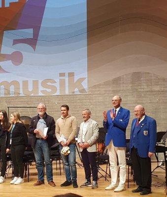 1. Deutsches Turnermusikfest: Siegerehrung