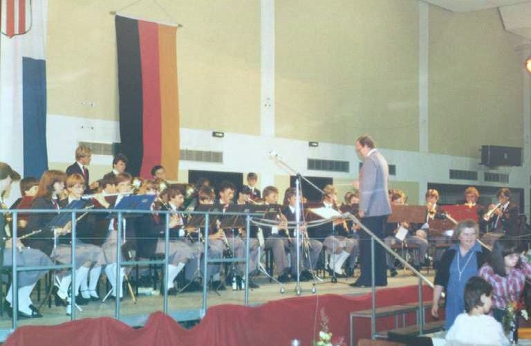 Jugendkapelle Bernstein 1981 in Runkel