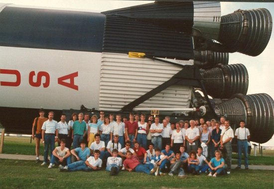 Besuch bei der NASA 1988