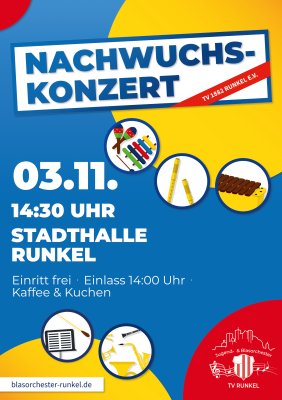 Plakat Nachwuchskonzert 2024