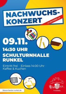 Plakat Nachwuchskonzert 2025