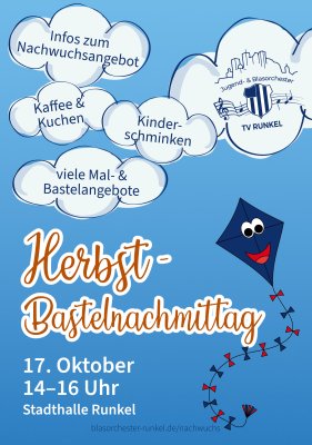 Plakat Herbst-Bastelnachmittag 2026